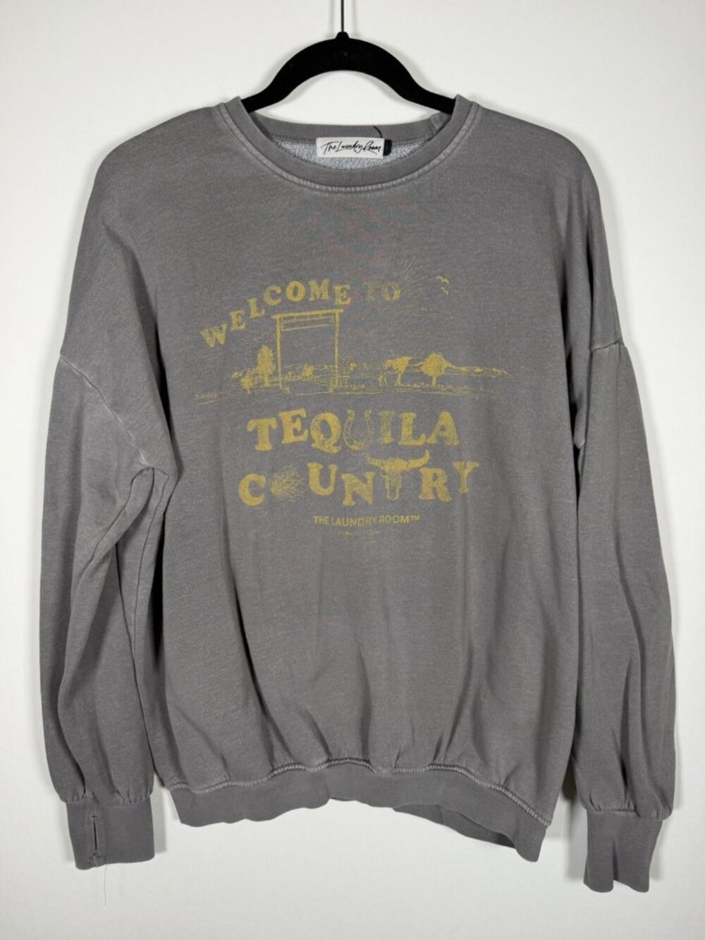 The Laundry Room Tequila Country Jump jumper vintage-washed rodeo S oversized